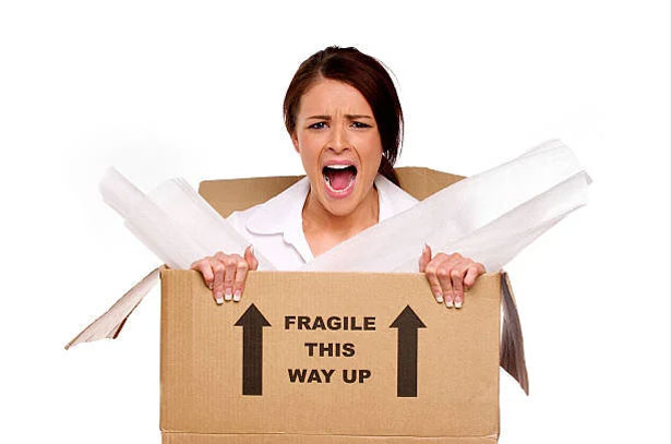 stuck in a box